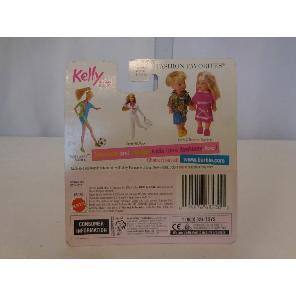 Barbie sister Kelly Doll Barbie Fashion Favorites  Outfit #68230 1999 Rare